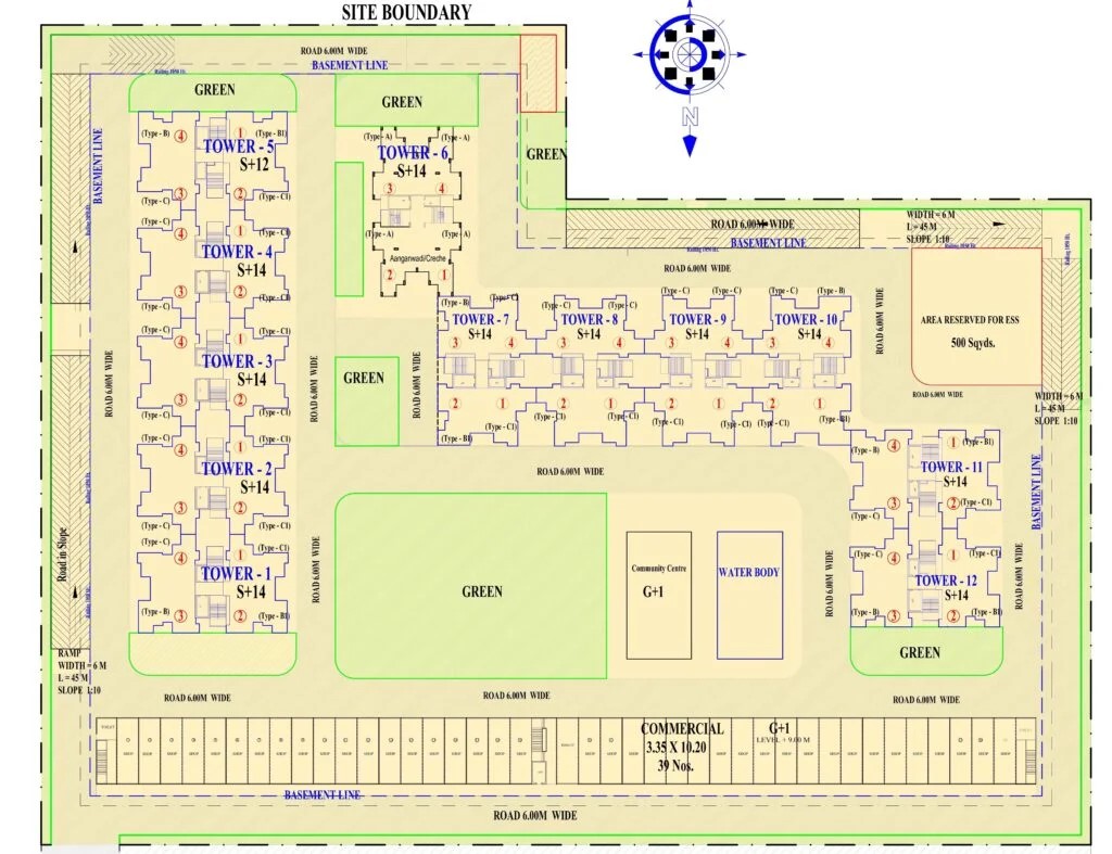 Adore Legend Floor plan